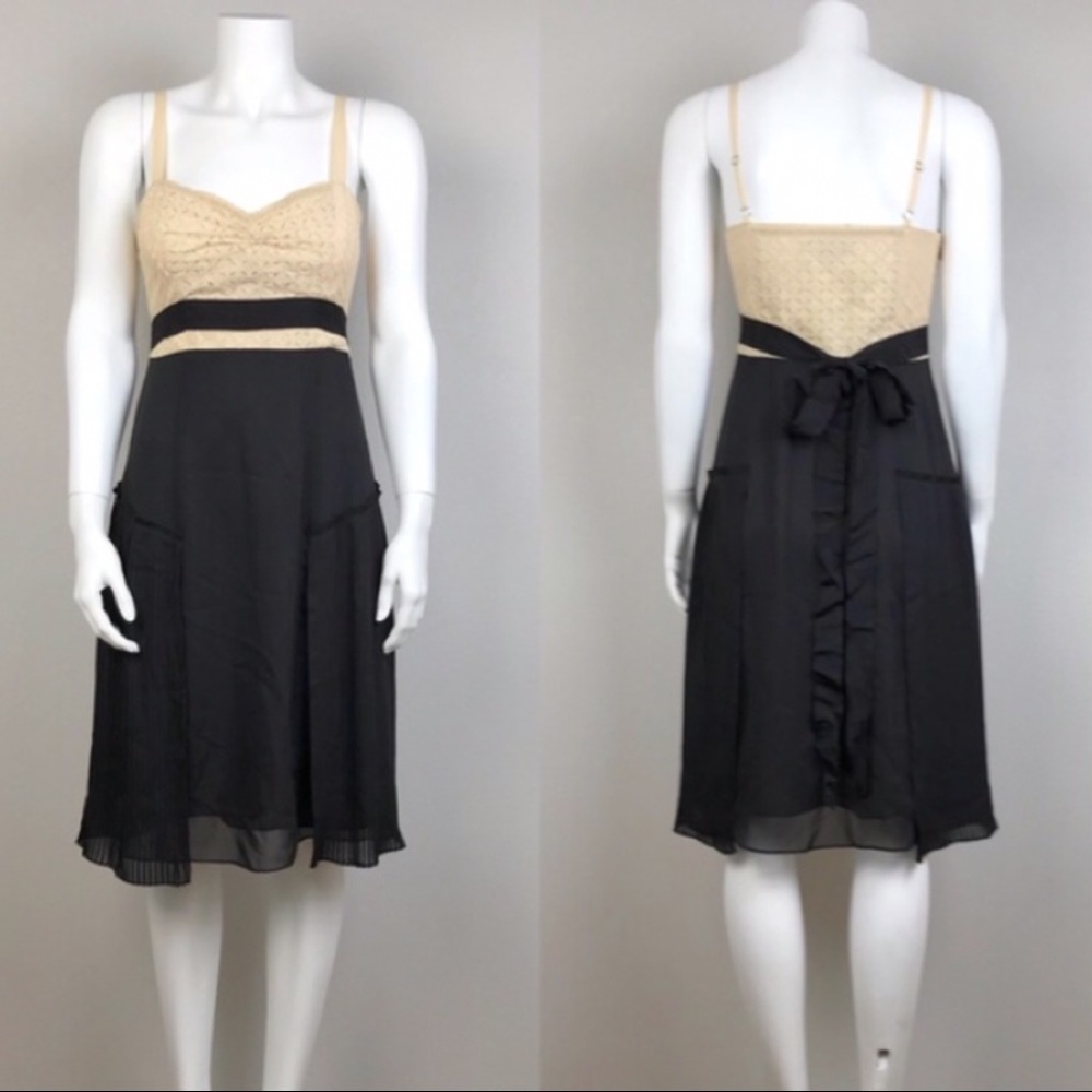 BCBGMAXAZRIA Petites Manila Eyelet Dress 4P NWT
